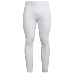 Fitness And Gym Tops*adidas Mens Techfit Long Tights in White