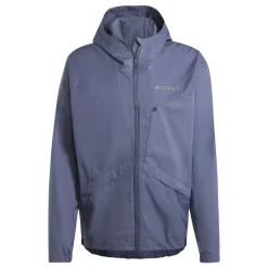 Coats And Jackets*adidas Mens Terrex Xploric Wind Jacket in Blue