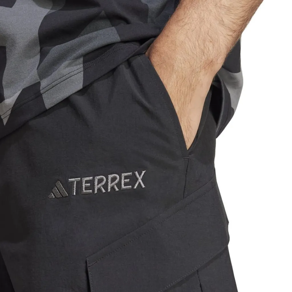Shorts*adidas Mens Terrex Xploric Cargo Shorts in Black