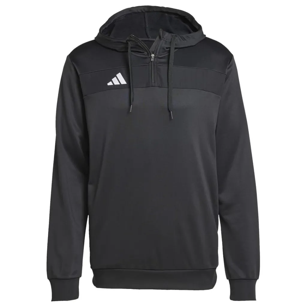 Fitness And Gym Tops*adidas Mens Tiro 25 Essentials Sweat Hoodie in Black