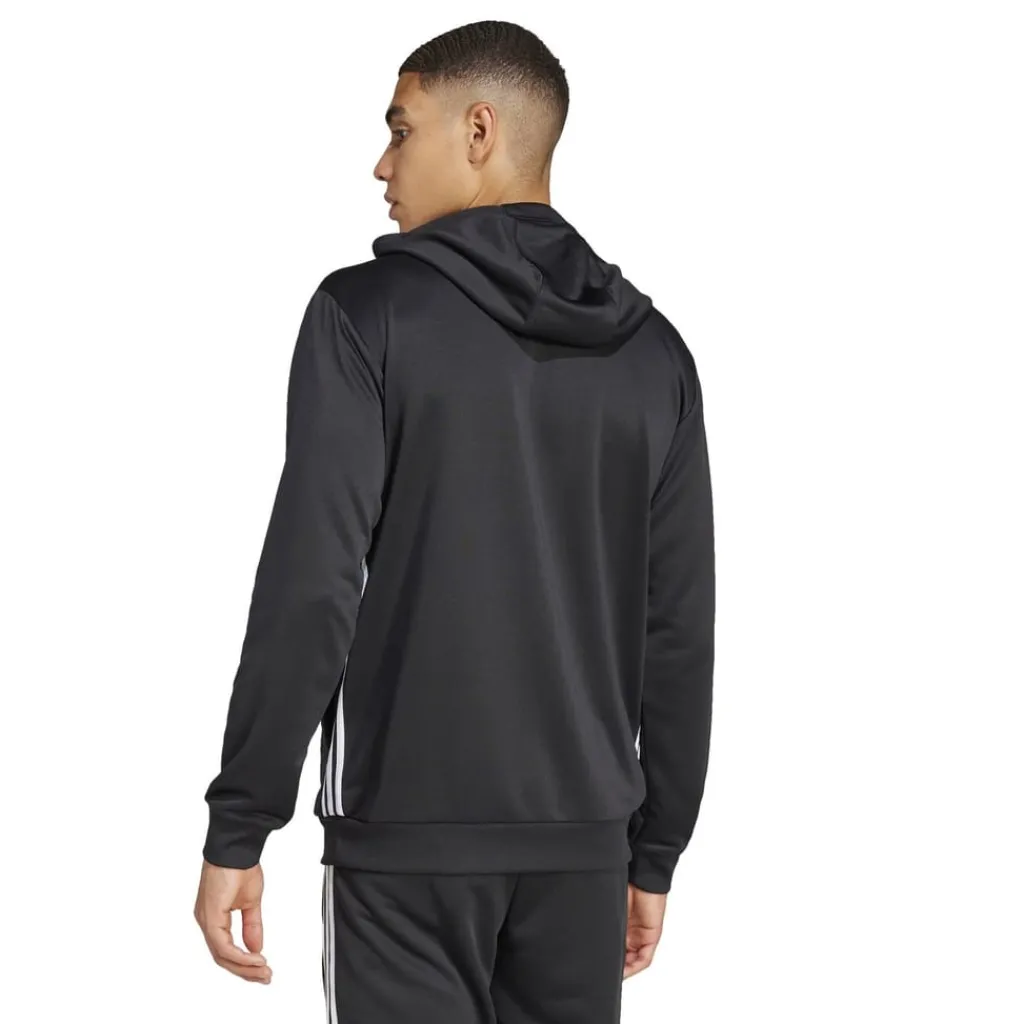 Fitness And Gym Tops*adidas Mens Tiro 25 Essentials Sweat Hoodie in Black