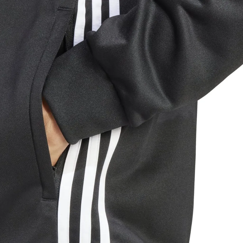 Fitness And Gym Tops*adidas Mens Tiro 25 Essentials Sweat Hoodie in Black