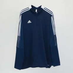 Fitness And Gymwear*adidas Mens Tiro 21 Warm Top in Navy