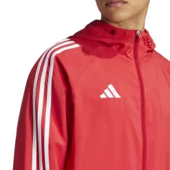 Fitness And Gymwear*adidas Mens Tiro 24 Windbreaker in Red