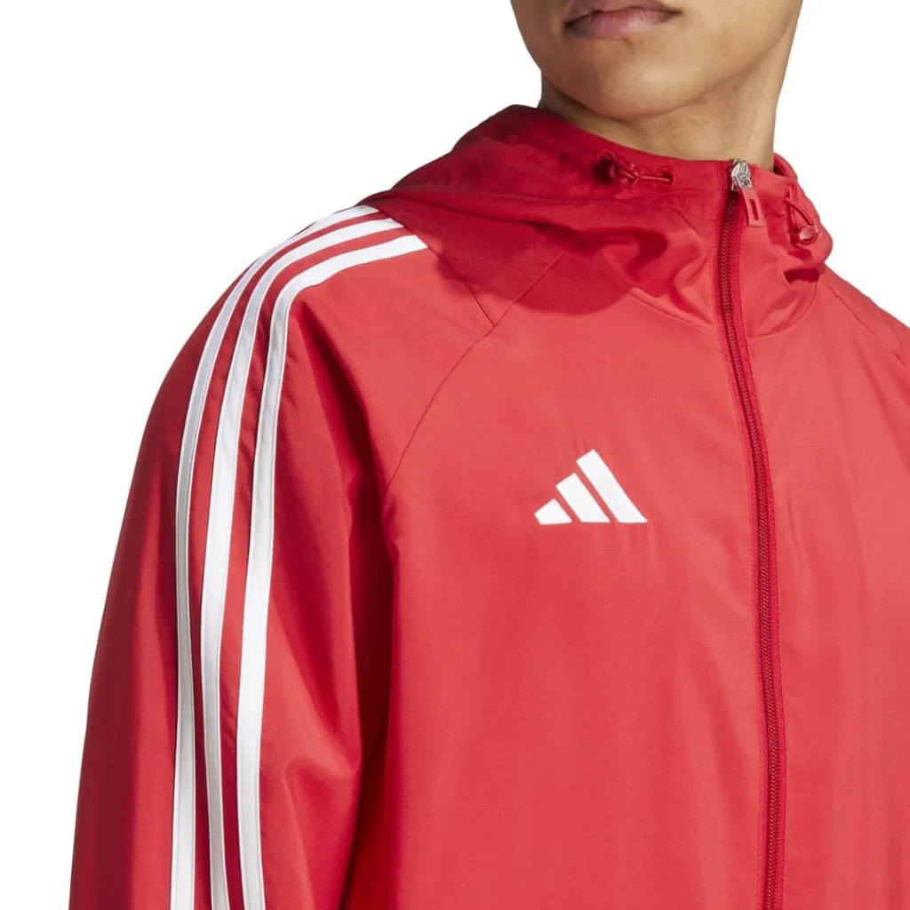 Fitness And Gymwear*adidas Mens Tiro 24 Windbreaker in Red