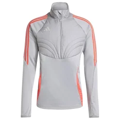 Fitness And Gym Tops*adidas Mens Tiro 24 Winterized Top in Grey