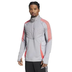 Fitness And Gym Tops*adidas Mens Tiro 24 Winterized Top in Grey