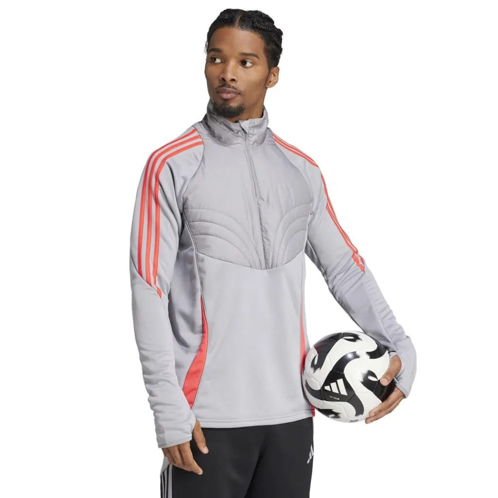 Fitness And Gym Tops*adidas Mens Tiro 24 Winterized Top in Grey