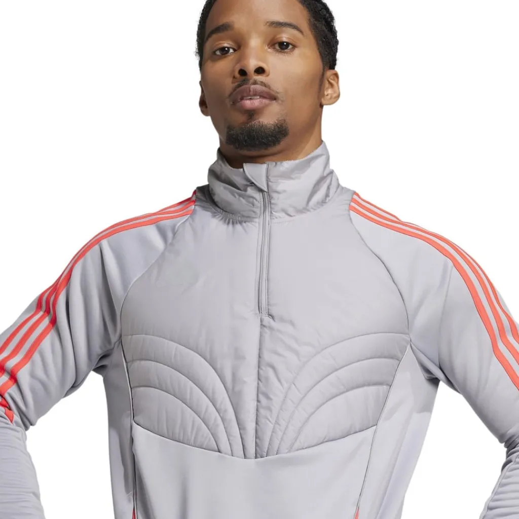 Fitness And Gym Tops*adidas Mens Tiro 24 Winterized Top in Grey