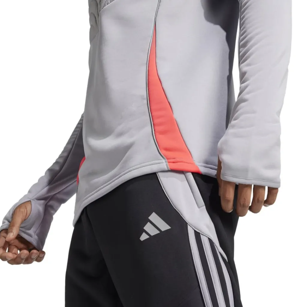 Fitness And Gym Tops*adidas Mens Tiro 24 Winterized Top in Grey