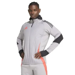 Tracksuits*adidas Mens Tiro24c Wintop Tracksuit Top in Grey
