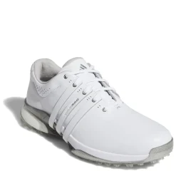 Golf Shoes*adidas Mens Tour360 25 Wide Spikeless Golf Shoes in White
