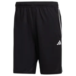 Fitness And Gym Shorts*adidas Mens Train Essentials Piqué 3 Stripes Training Shorts in Black