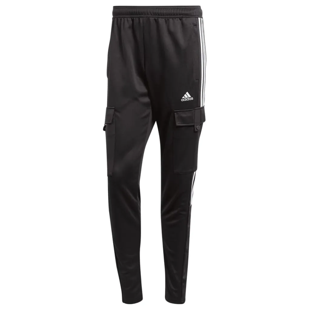 Trousers*adidas Mens Trio Cargo Tracksuit Bottoms in Black