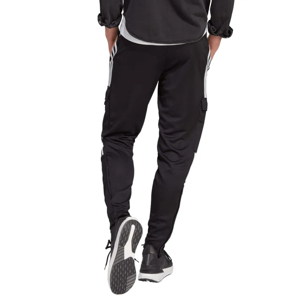 Trousers*adidas Mens Trio Cargo Tracksuit Bottoms in Black