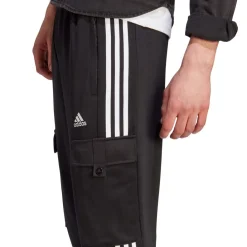 Trousers*adidas Mens Trio Cargo Tracksuit Bottoms in Black