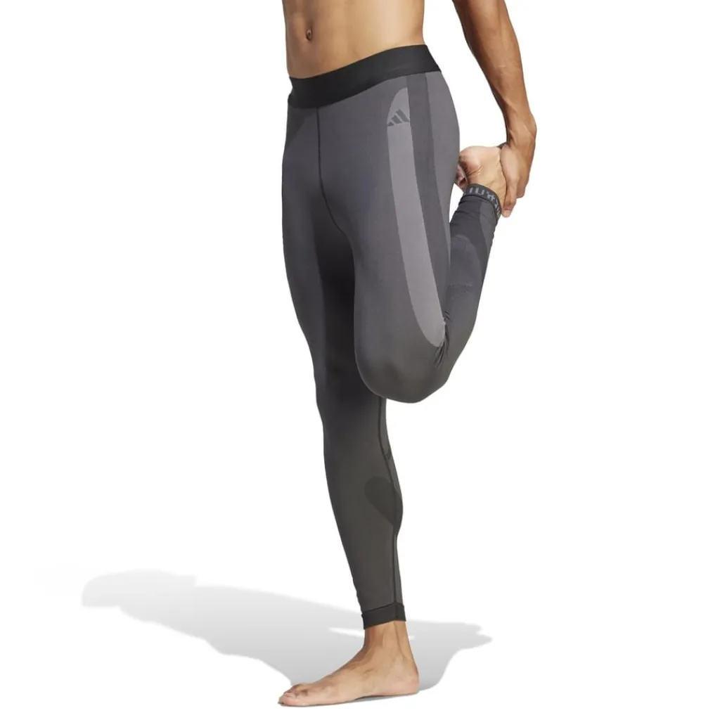 Fitness And Gym Pants*adidas Mens Yoga Seamless 7 8 Leggings in Black