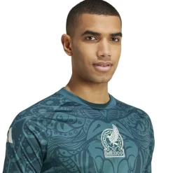 Football And Rugby Clothing*adidas Mexico Pre Match Shirt 2024 Adults in Green