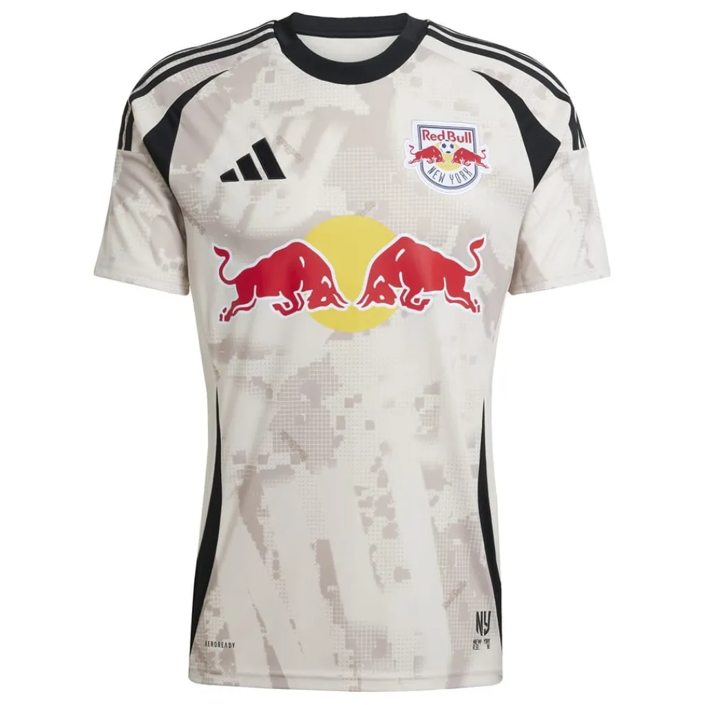 Football And Rugby Clothing*adidas New York Red Bulls Away Shirt 2025 2026 Adults in Beige