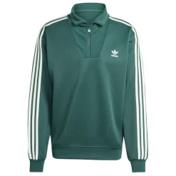 Tracksuits*adidas Originals Adicolor Funnel Neck Track Top in Green