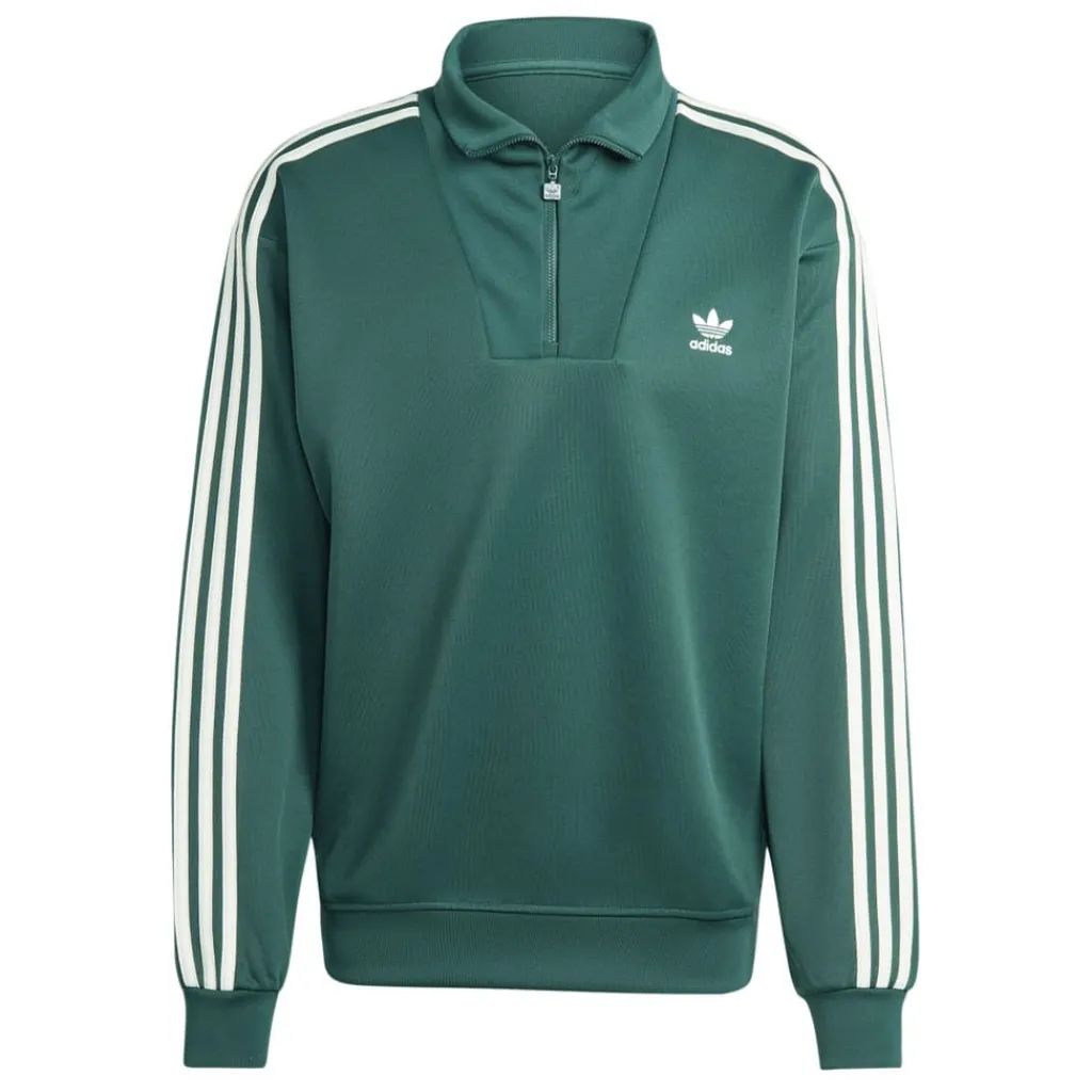 Tracksuits*adidas Originals Adicolor Funnel Neck Track Top in Green