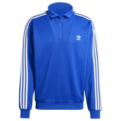Tracksuits*adidas Originals Adicolor Funnel Neck Track Top in Blue