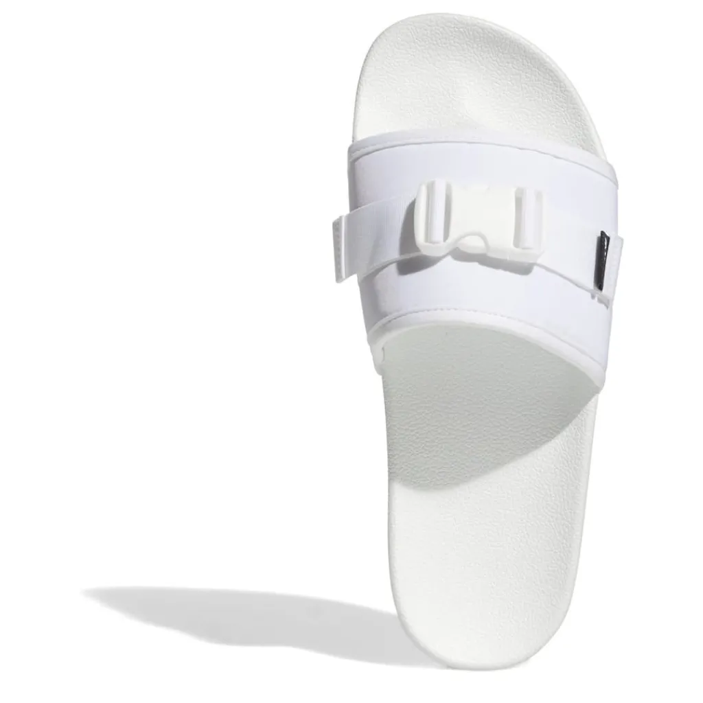 Beach Shoes*adidas Originals Adilette Pouch Sliders in White