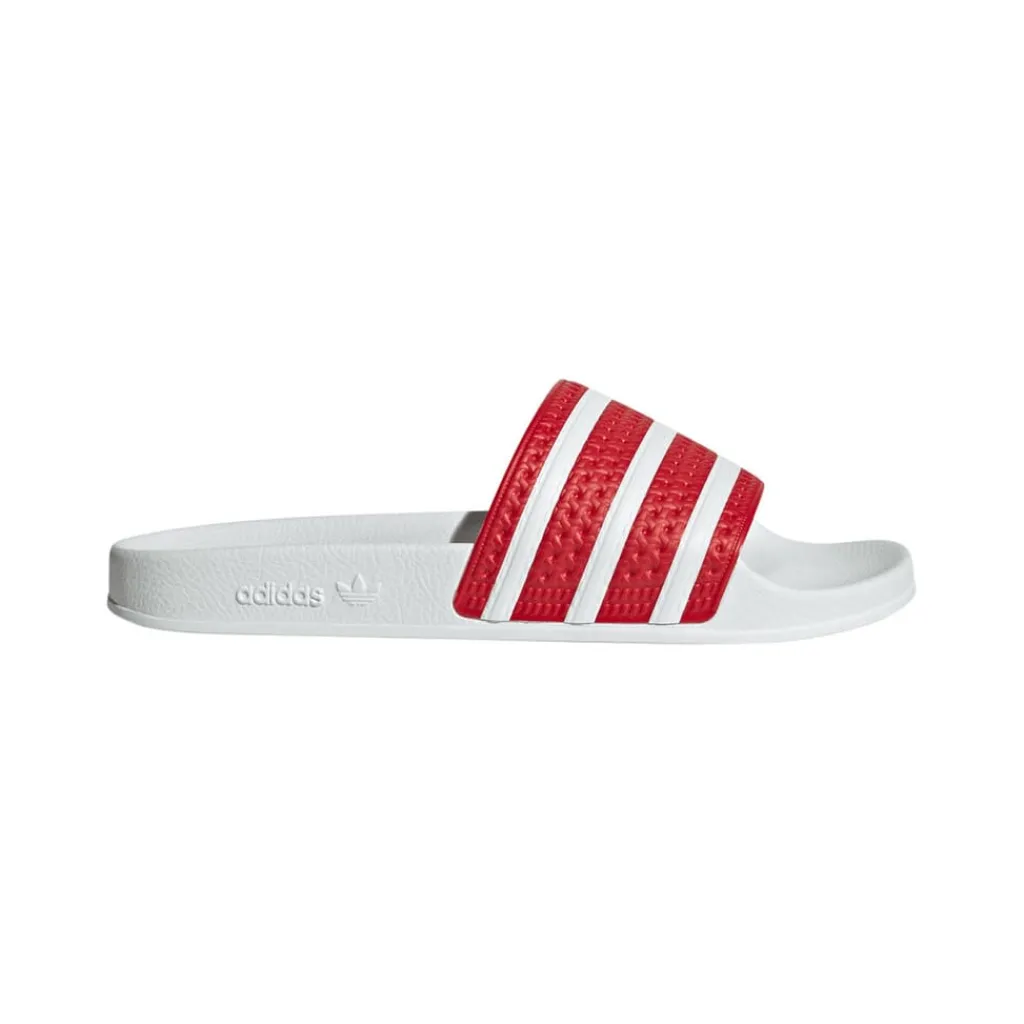 Beach Shoes*adidas Originals Adilette Slide Sandals in Red