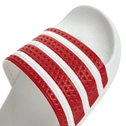 Beach Shoes*adidas Originals Adilette Slide Sandals in Red