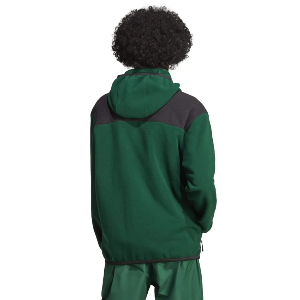 Sweatshirts*adidas Originals Adventure FC Full-Zip Polar Fleece Hoodie in Green