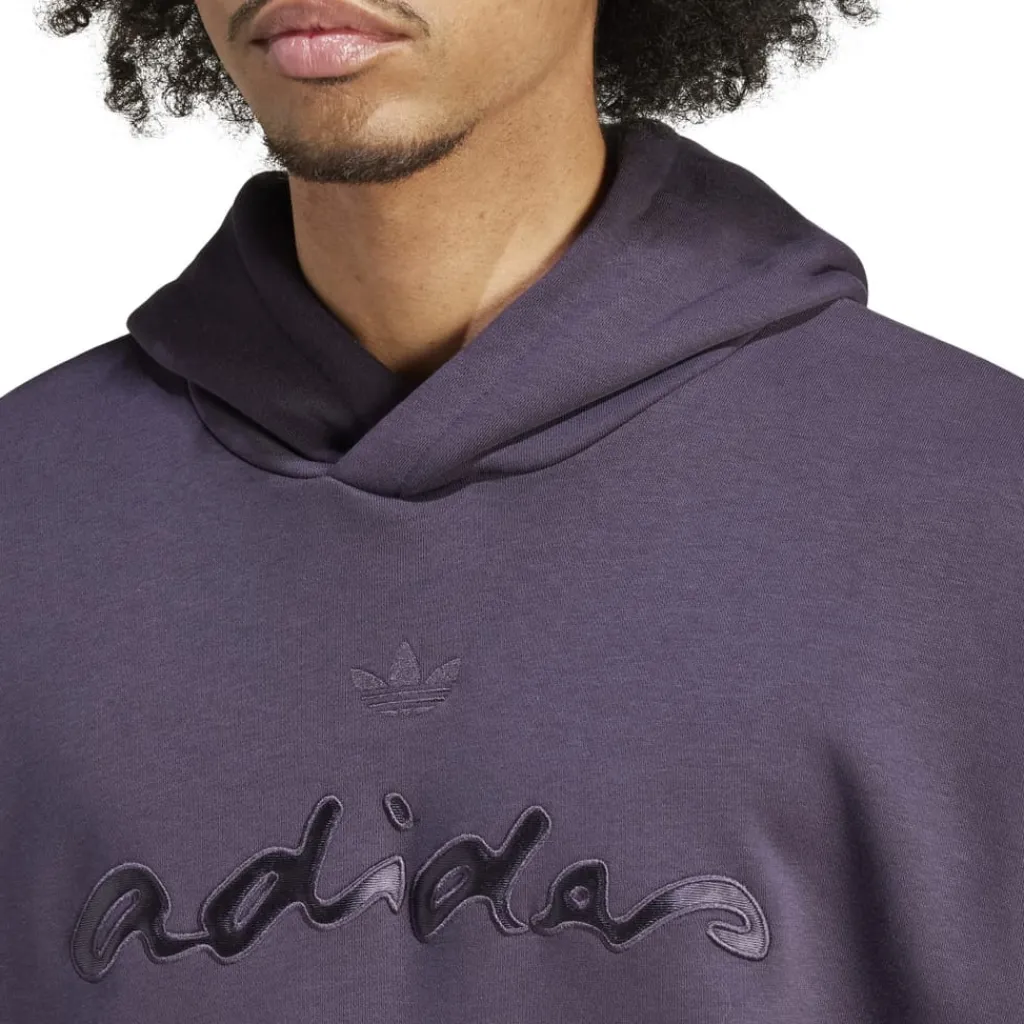 Sweatshirts*adidas Originals Applique Hoodie in Black