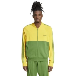Tracksuits*adidas Originals By Wales Bonner New Knit Track Top in Green
