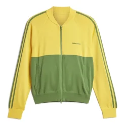 Tracksuits*adidas Originals By Wales Bonner New Knit Track Top in Green