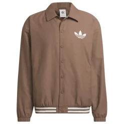 Coats And Jackets*adidas Originals Coach Overshirt in Brown