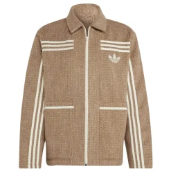 Sweatshirts*adidas Originals Collared zt in Brown