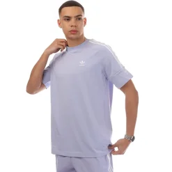 Fitness And Gym Tops|Fitness And Gymwear*adidas Originals Crew Neck Regular Fit T-Shirt in Purple