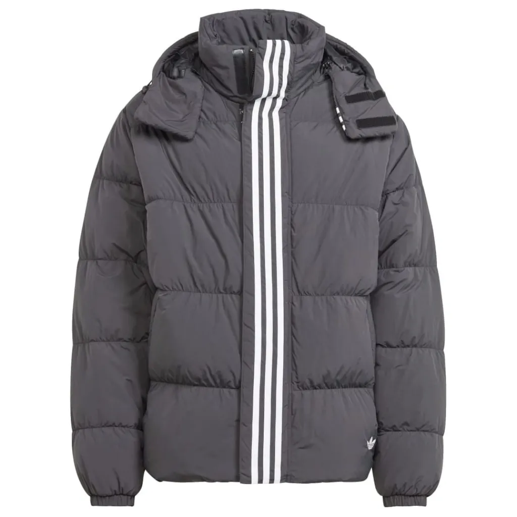 Coats And Jackets*adidas Originals Down Regan Rift Jacket in Black-White
