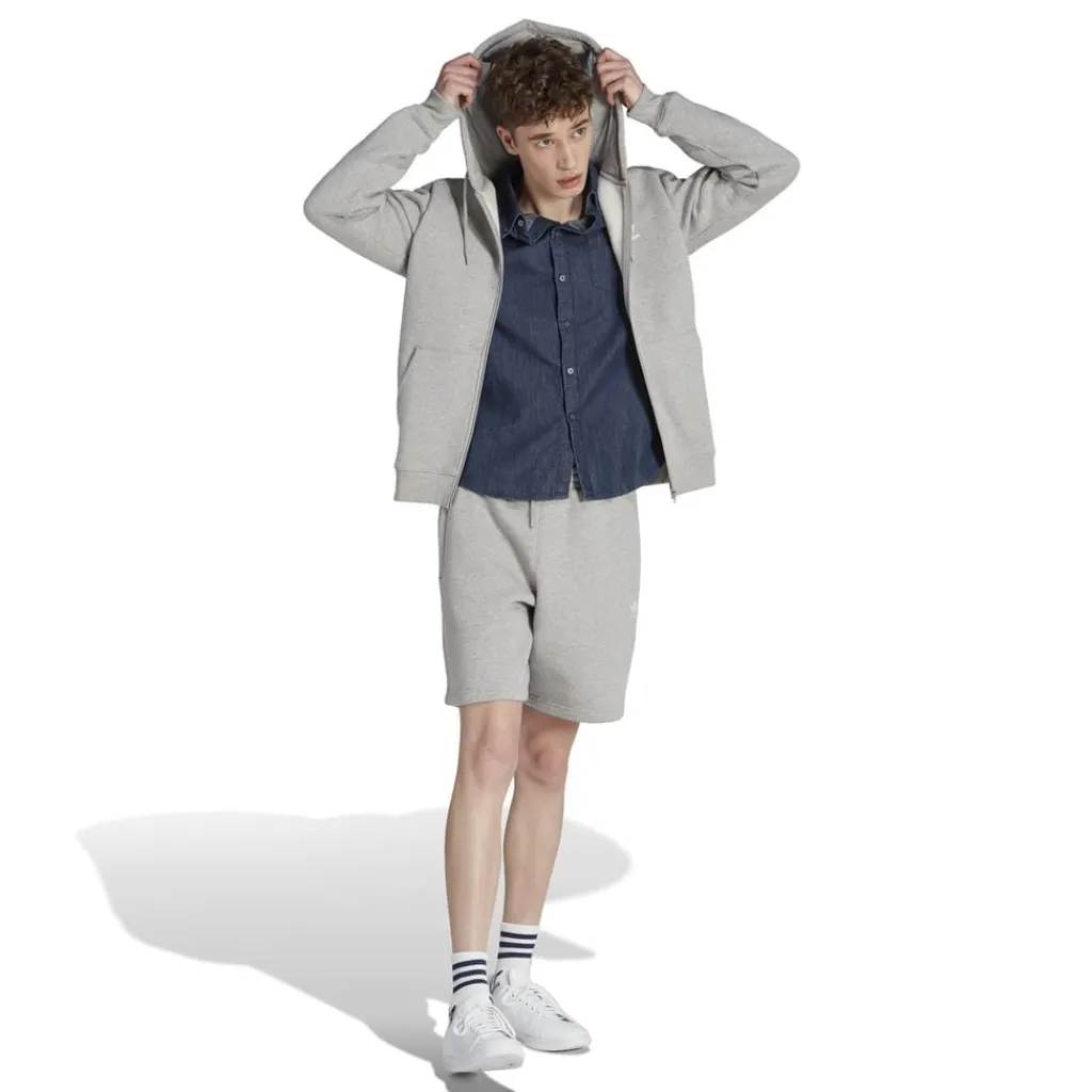 Hoodies*adidas Originals Ess FulL-Zipullover Hoodyy in Grey