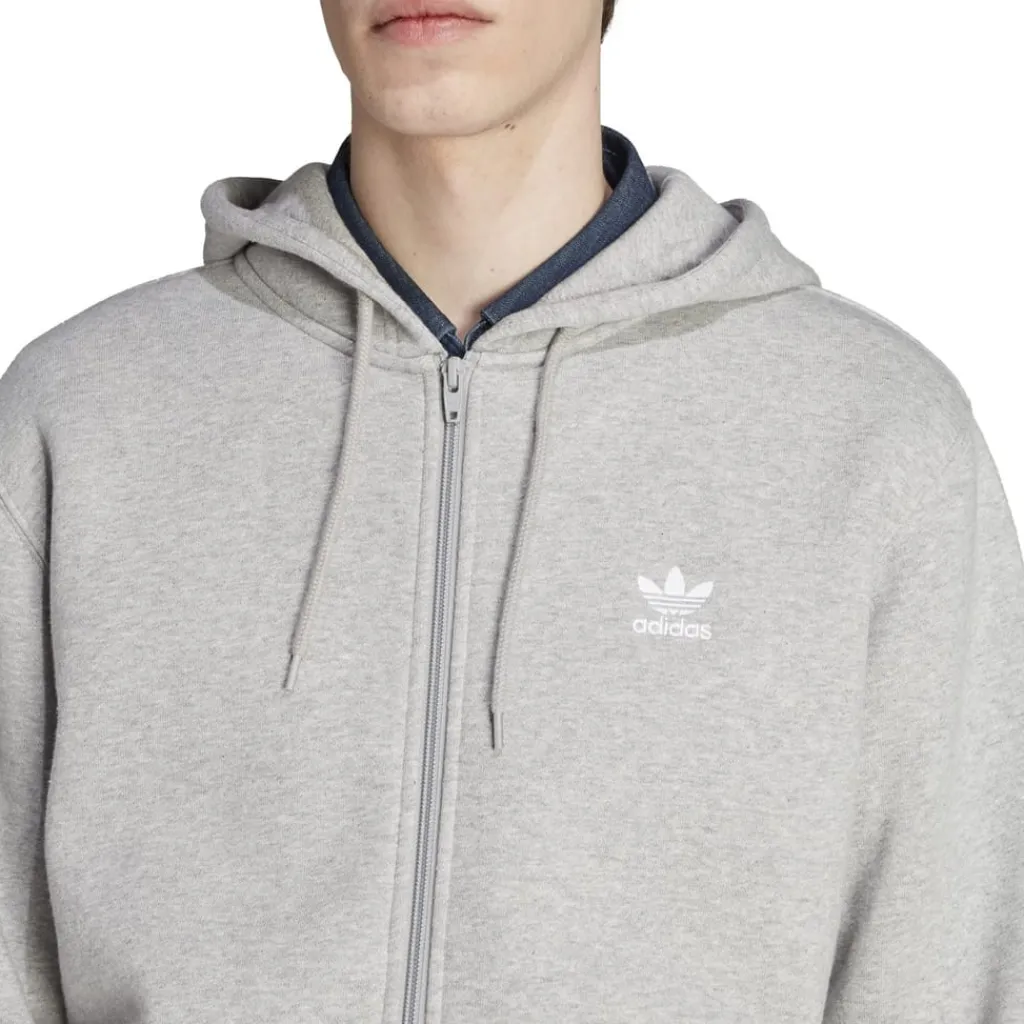 Hoodies*adidas Originals Ess FulL-Zipullover Hoodyy in Grey