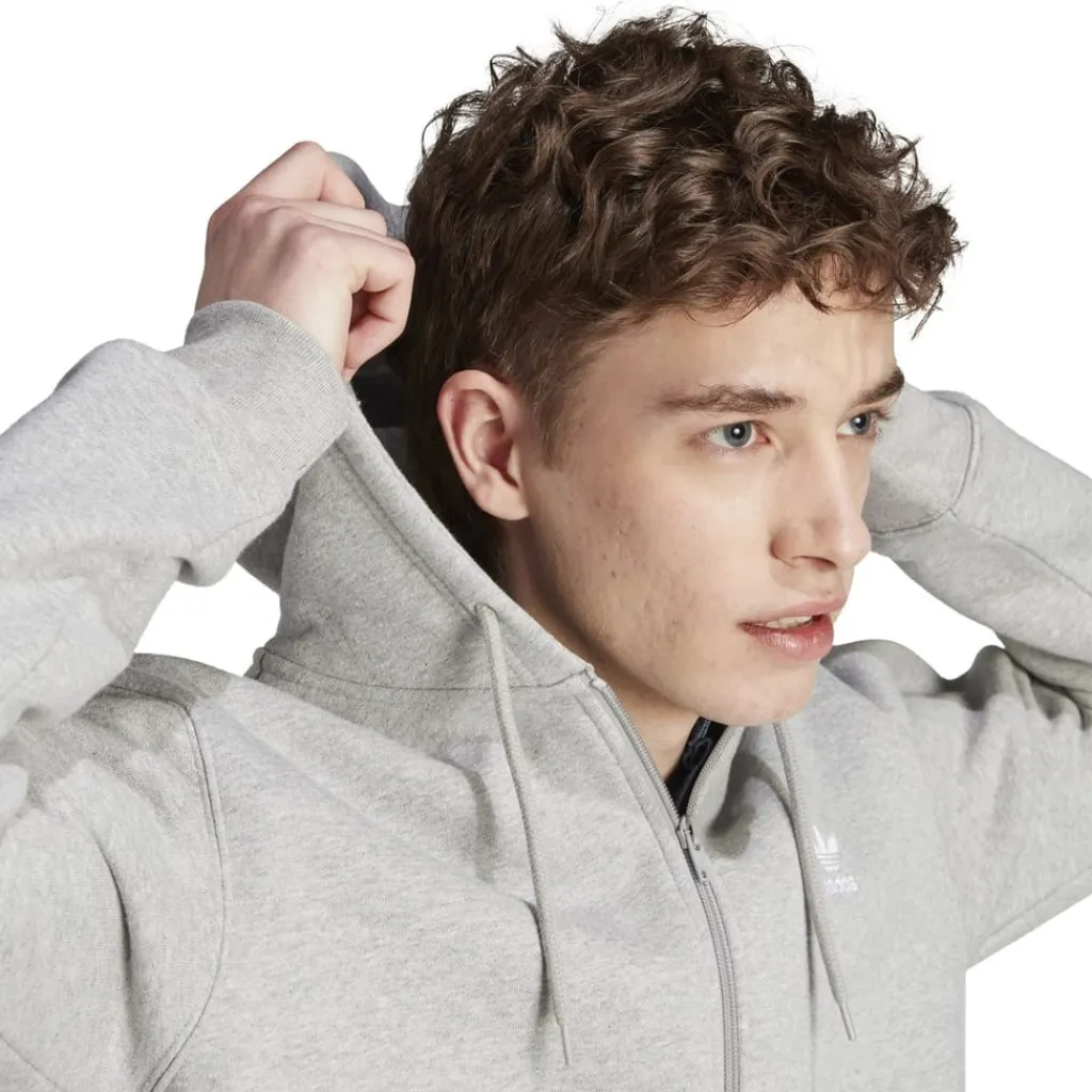 Hoodies*adidas Originals Ess FulL-Zipullover Hoodyy in Grey