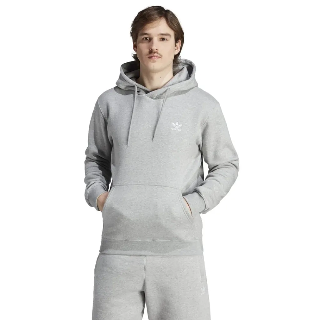 Hoodies*adidas Originals Essential Hooded Regular Fit Sweatshirt in Grey