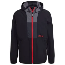 Tracksuits*adidas Originals Hooded Regular Fit Sweatshirt Top in Black