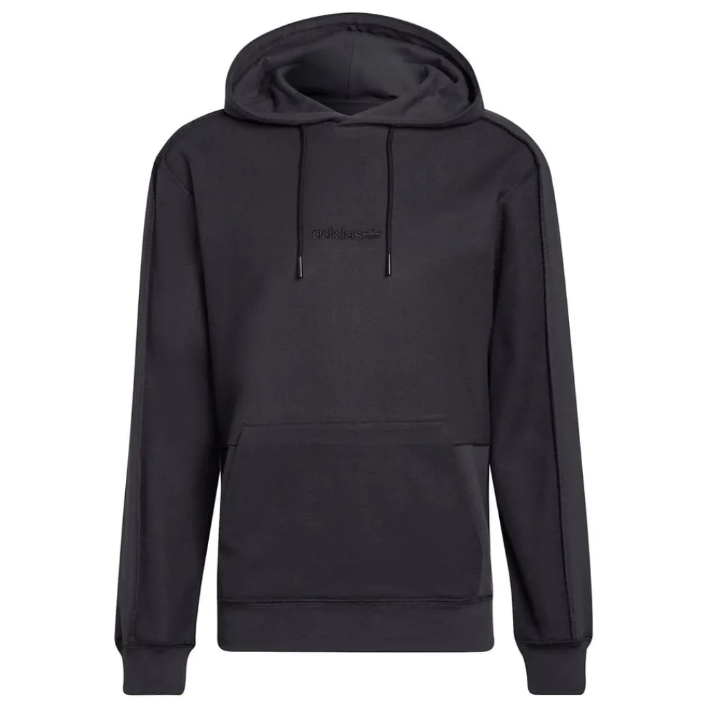 Tracksuits*adidas Originals Hooded Regular Fit Sweatshirt Top in Black