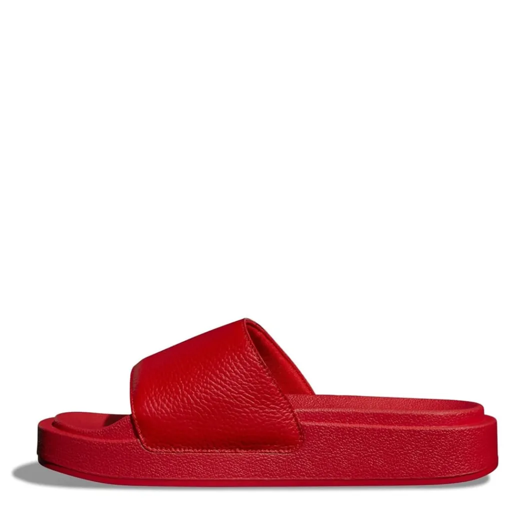 Beach Shoes*adidas Originals Ivp Pool Slides in Red