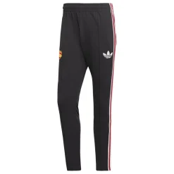 Trousers*adidas Originals Manchester United Beckenbauer Track Bottoms Adults in Black