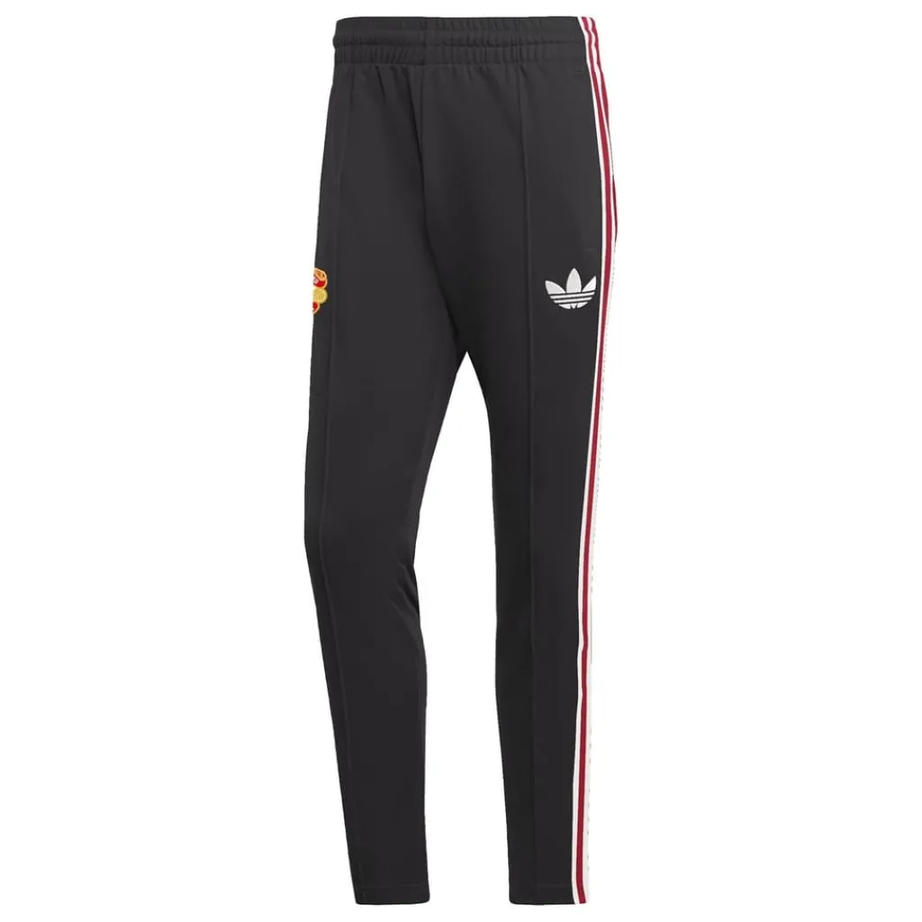 Trousers*adidas Originals Manchester United Beckenbauer Track Bottoms Adults in Black
