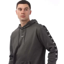 Sweatshirts|Hoodies*adidas Originals Mono Tape Overhead Hoodie in Grey