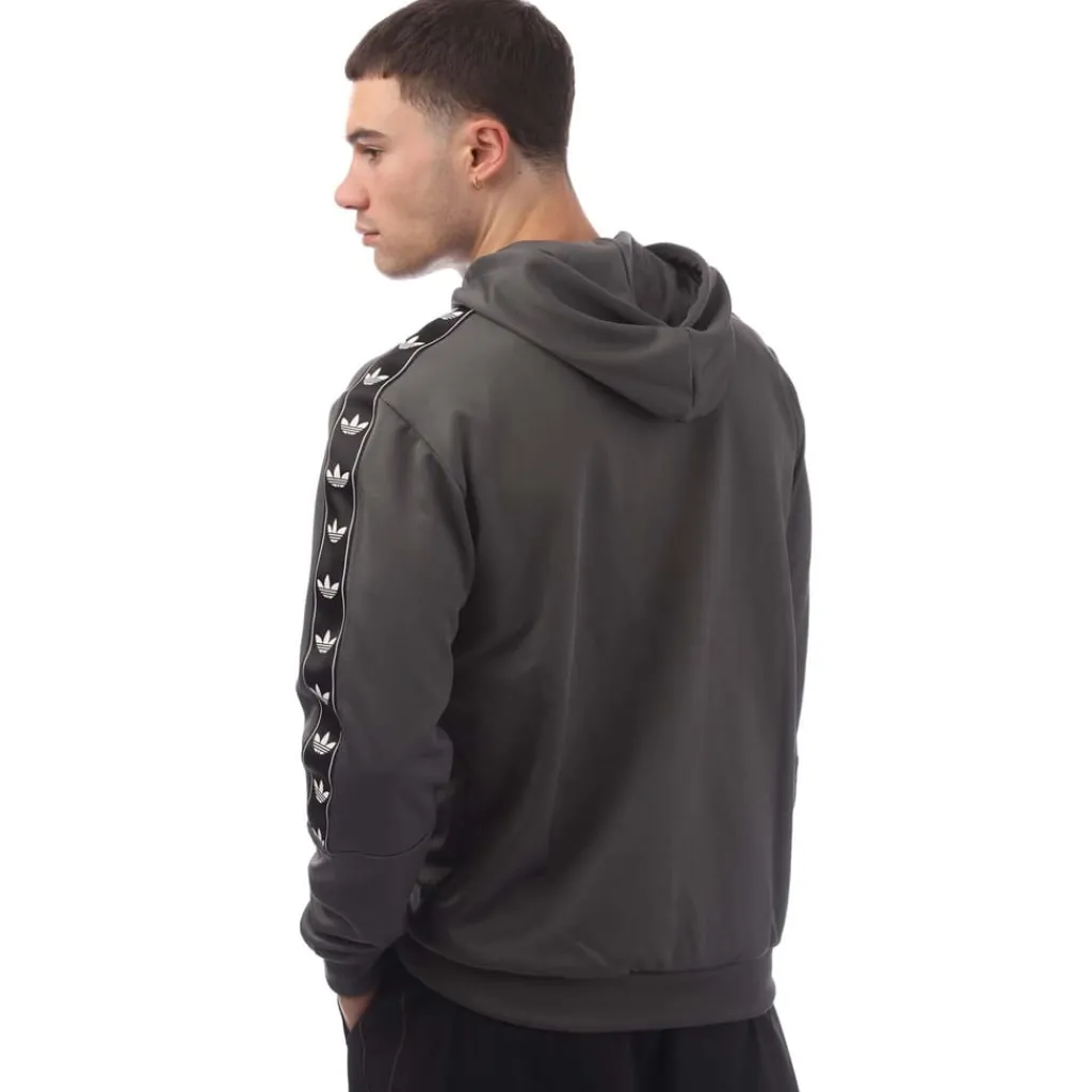 Sweatshirts|Hoodies*adidas Originals Mono Tape Overhead Hoodie in Grey