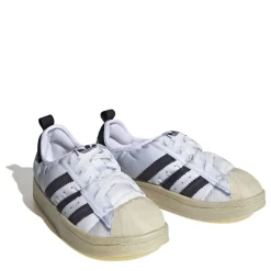 Trainers|Footwear*adidas Originals Puffy Superstar Low Top Sneakers in White