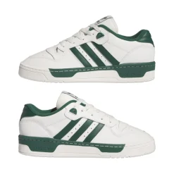 Trainers|Footwear*adidas Originals Rivalry Low Trainers in White Green